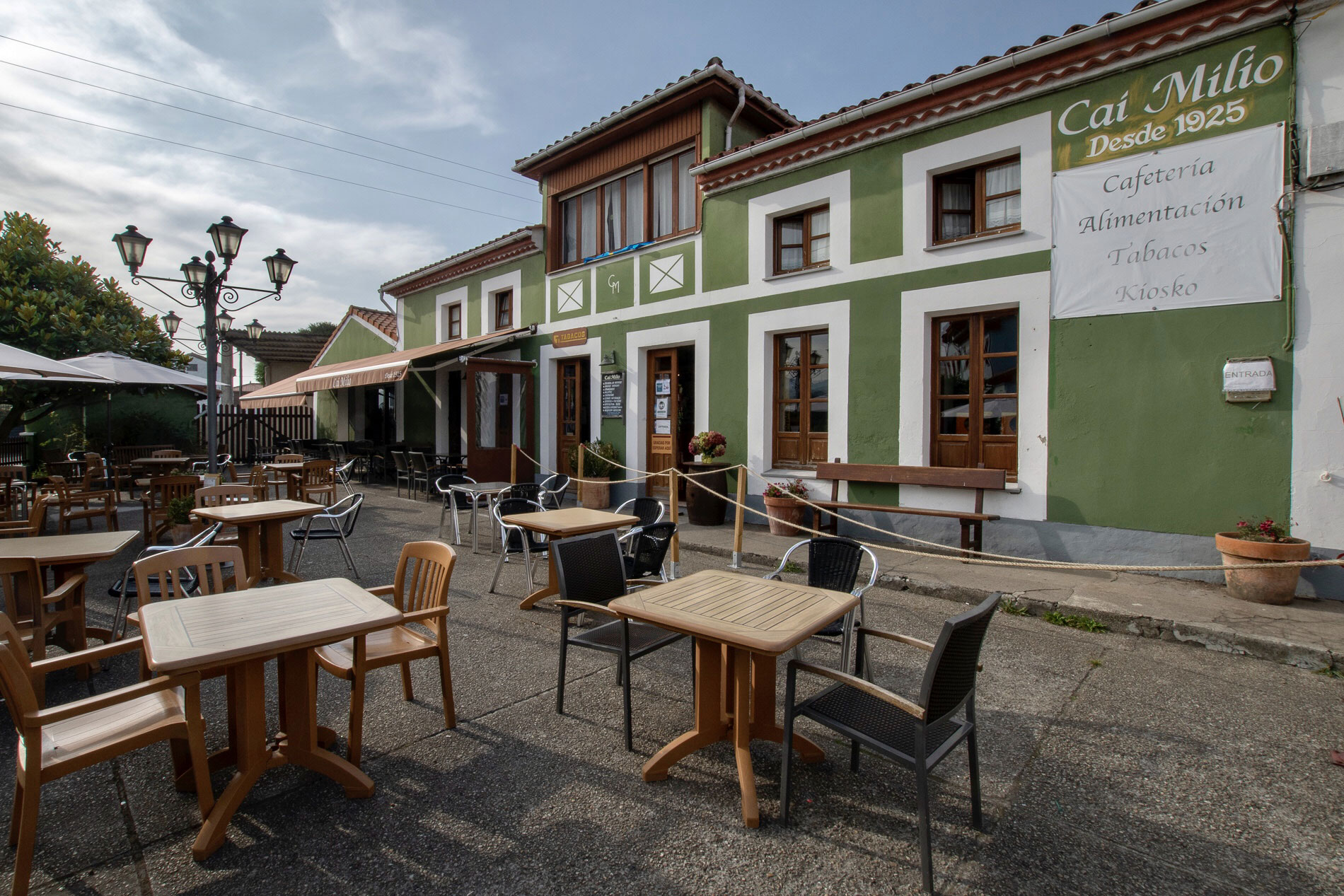 Restaurante Cai Milio en Oviñana, Cudillero