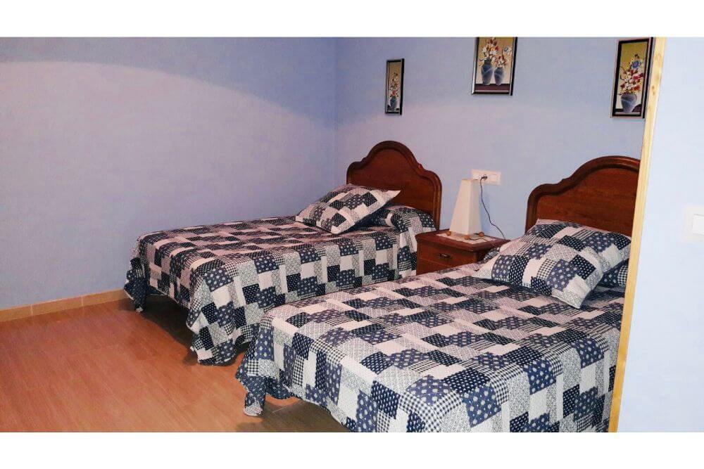 habitación doble Las Llábanas, Apartamentos Turísticos rurales en Oviñana Cudillero