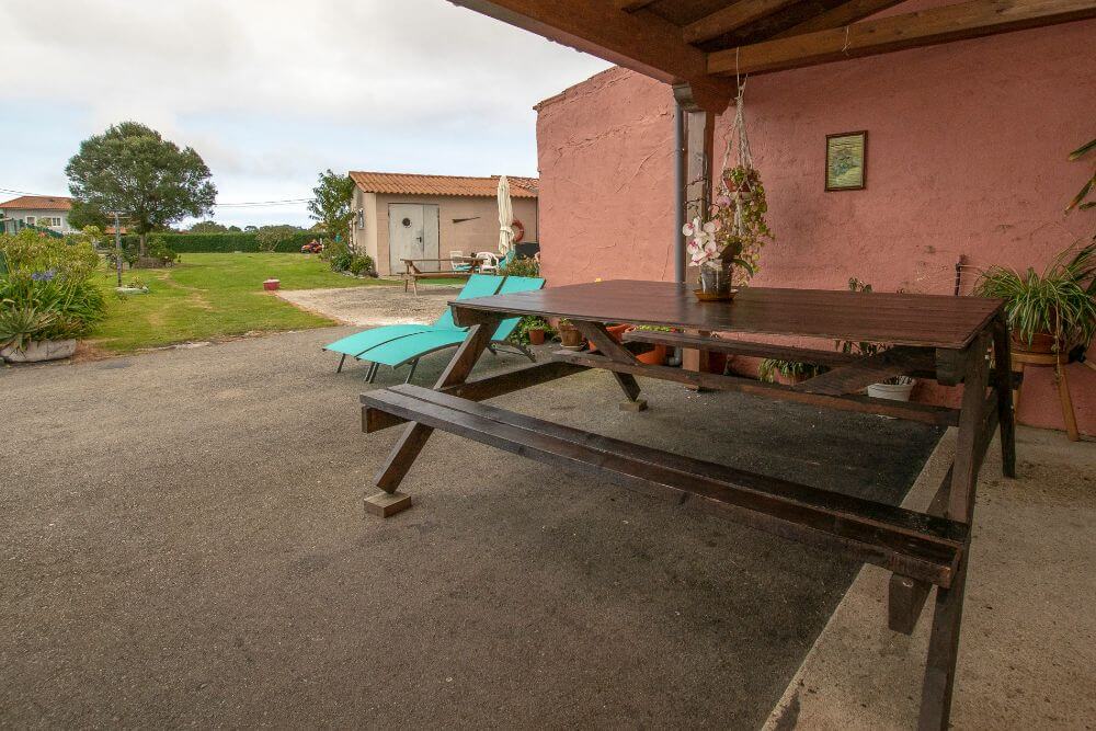 Terraza Vivienda vacacional Casa Terán en Oviñana Cudillero