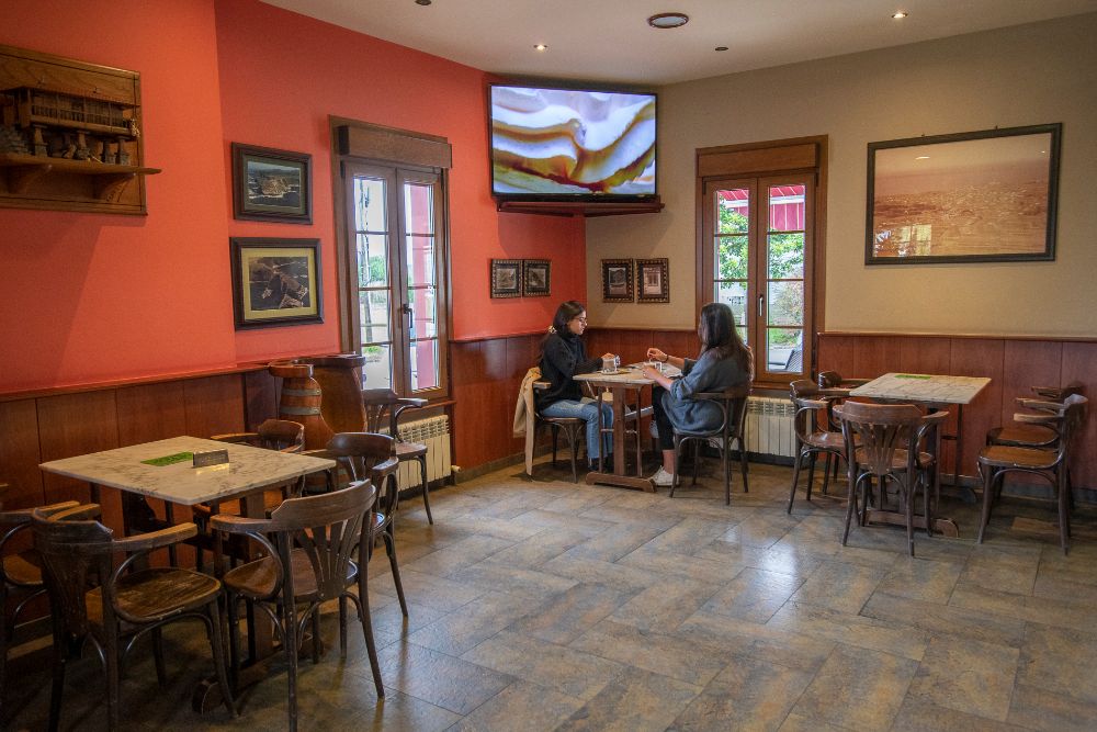 Restaurante El Café en Oviñana, Cudillero