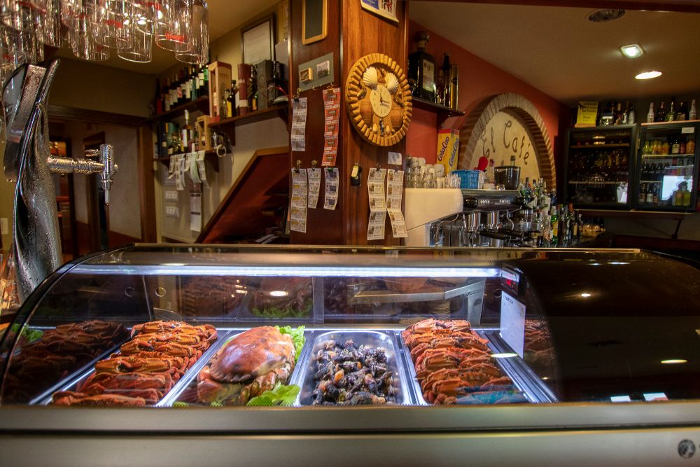 Restaurante El Café en Oviñana, Cudillero