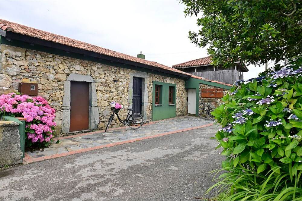 Fachada Casa rural Al Otro lado del Mar, Oviñana Cudillero