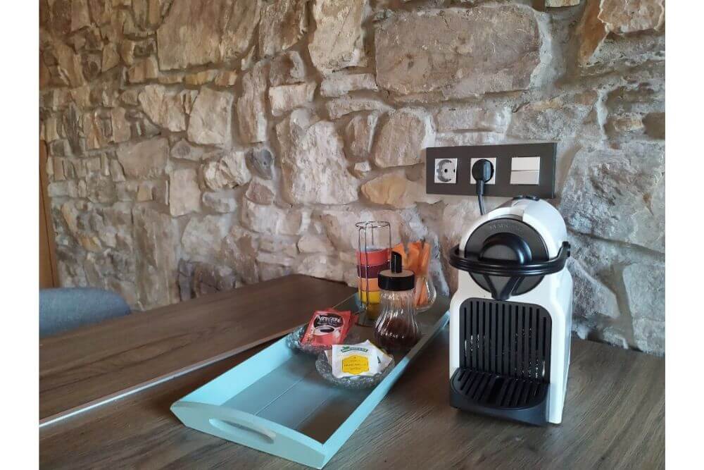 Detalle Cocina comedor Casa rural Al Otro lado del Mar, Oviñana Cudillero