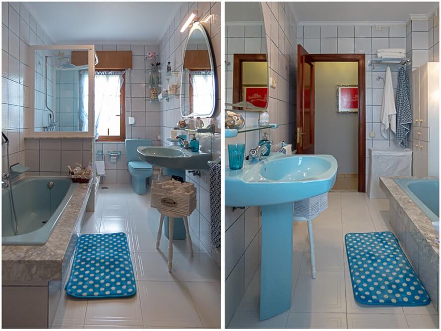 baño grande Casa Armando, Vivienda vacacional en Oviñana, Cudillero.