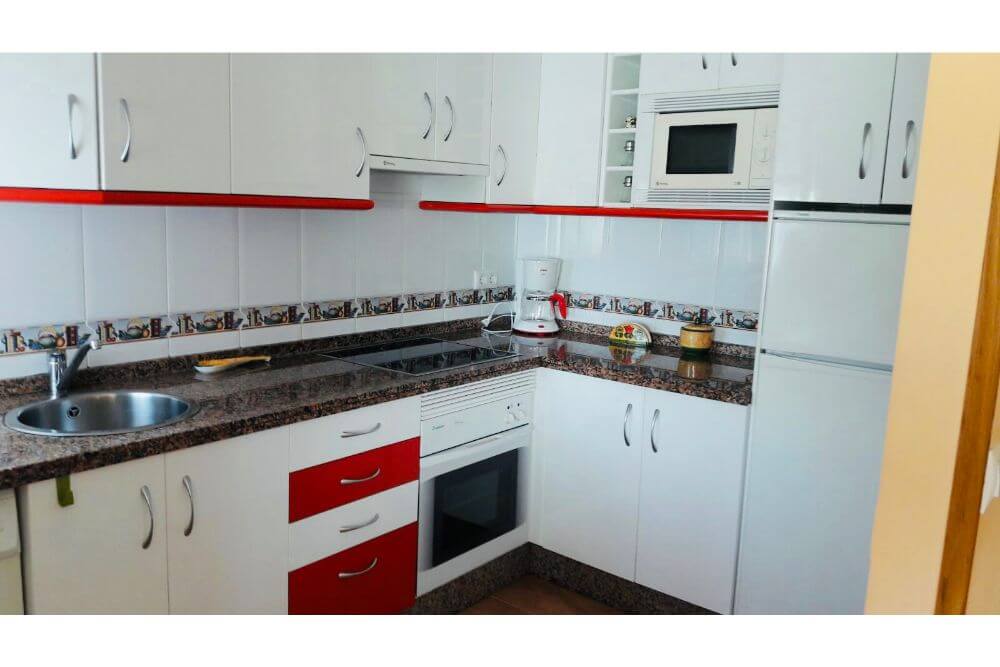 cocina Las Llábanas, Apartamentos Turísticos rurales en Oviñana Cudillero