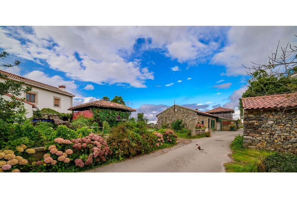 Fachada Casa rural Al Otro lado del Mar, Oviñana Cudillero
