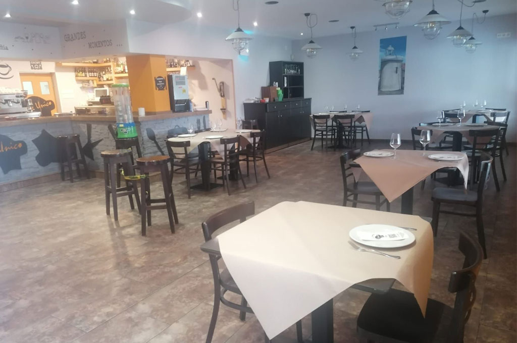 Comedor El Único bar y comidas en Oviñana, Cudillero.