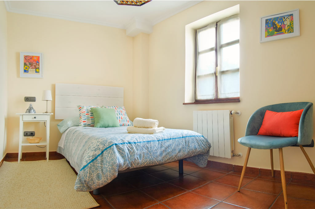 Habitación individual Vivienda vacacional en Oviñana CudilleroHuerta de la Capilla