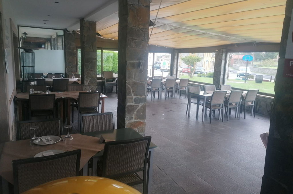 Comedor El Único bar y comidas en Oviñana, Cudillero.