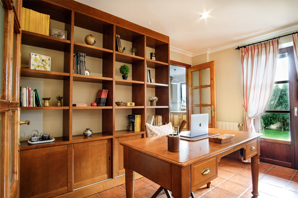 Librería Vivienda vacacional en Oviñana CudilleroHuerta de la Capilla