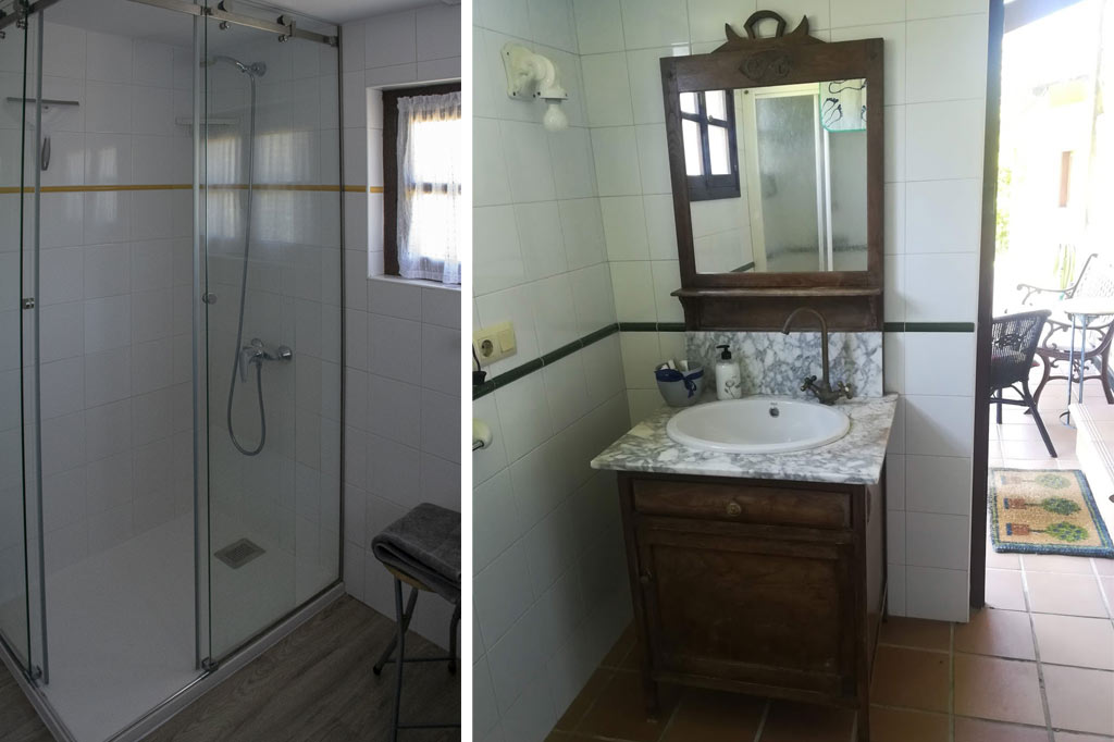 Baño Vivienda vacacional el cueto en Oviñana, Cudillero.