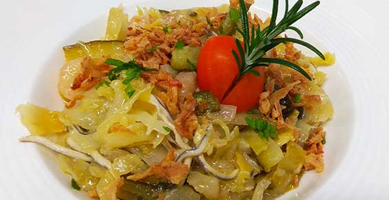 Platos Restaurante Casa Vieja del Sastre en Oviñana, Cudillero