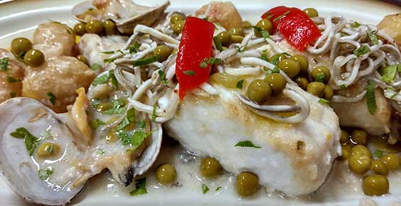 Pescados Restaurante Casa Vieja del Sastre en Oviñana, Cudillero
