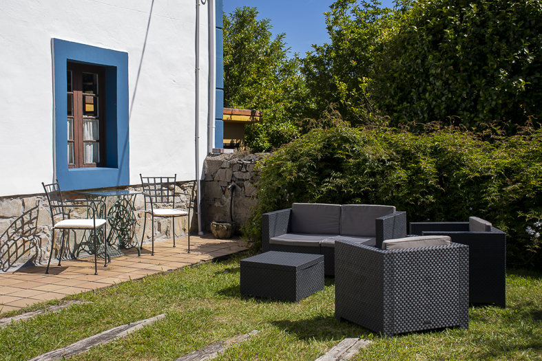 Zona Chillout Vivienda vacacional el cueto en Oviñana, Cudillero.