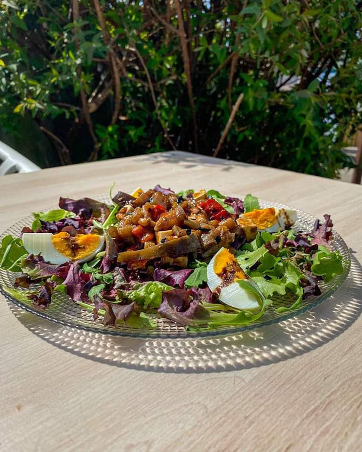 Ensalada Gastro Truck Antoxu Oviñana Cudillero