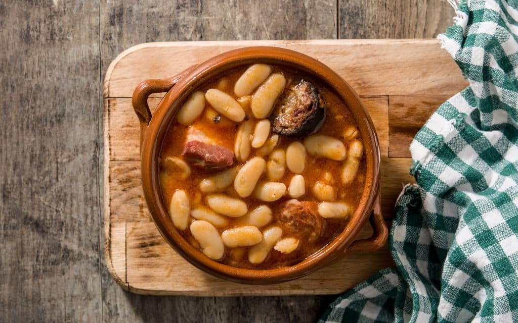 Plato De Fabada en Cudillero